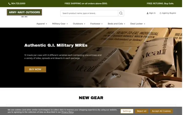 armynavyoutdoors.com