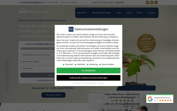 www.indaro-mikrofinanz.de