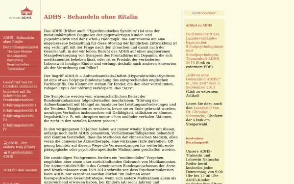 www.adhs-tcm.de