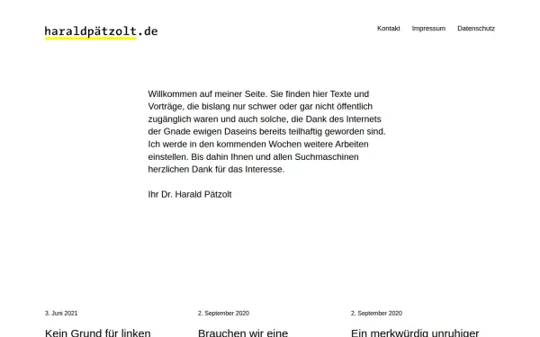 www.haraldpaetzolt.de