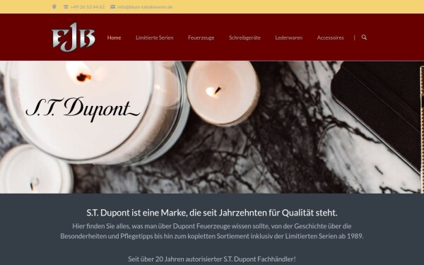 www.blum-dupont-feuerzeuge.de