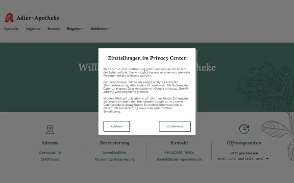 www.adler-apotheke-inden.de