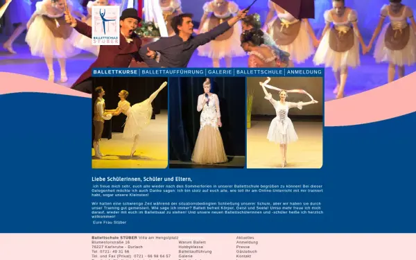 ballettschulestueber.de