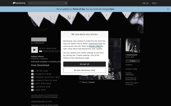 idinosauri.bandcamp.com