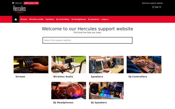 support.hercules.com