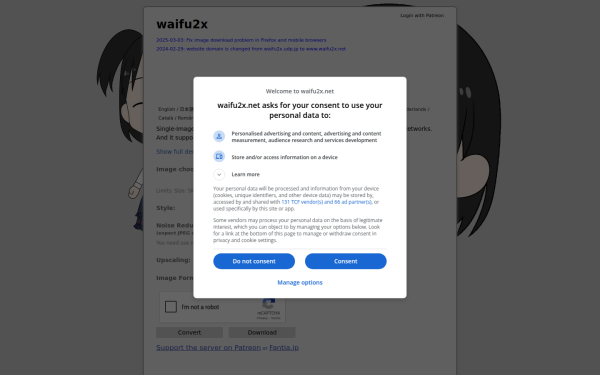 www.waifu2x.net