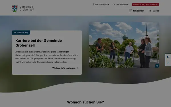 www.groebenzell.de
