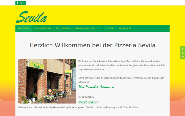 sevila-pizzeria.de