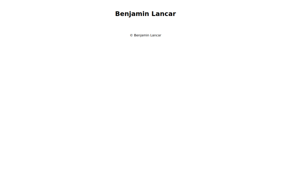 benjamin-lancar.fr