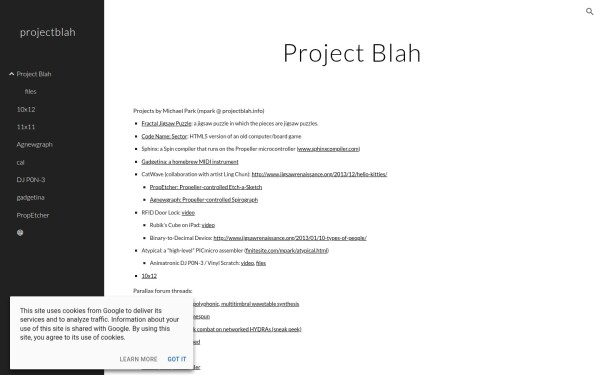 www.projectblah.info