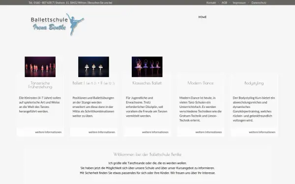 ballettschule-bentke.de