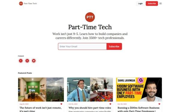 www.parttimetech.io