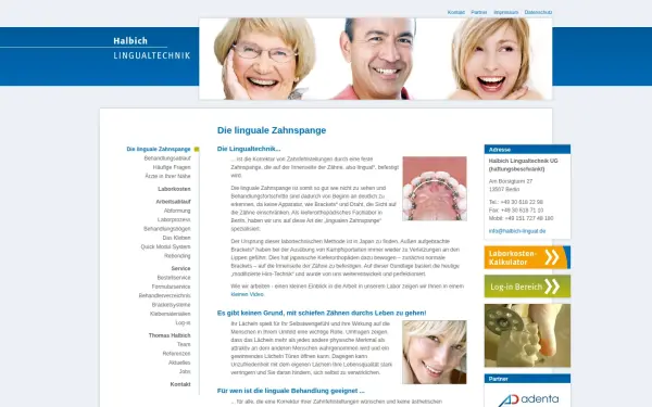 www.halbich-lingual.de