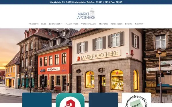 www.markt-apotheke-lichtenfels.de