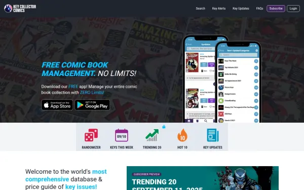 www.keycollectorcomics.com