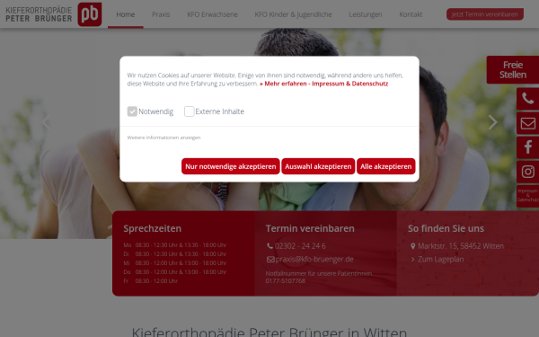 www.kfo-bruenger.de