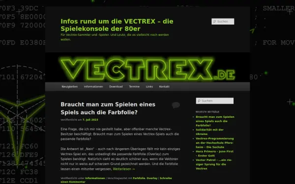www.vectrex.de