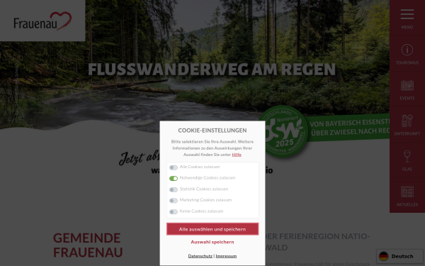 www.frauenau.de