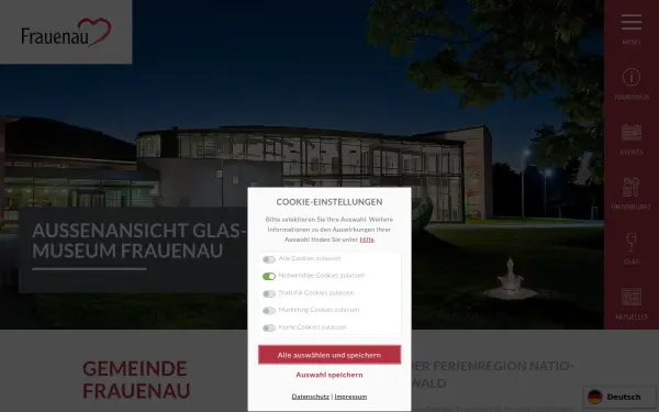 www.frauenau.de
