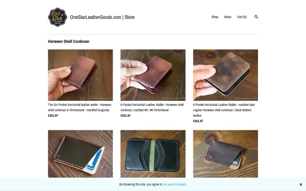 www.onestarleathergoods.store