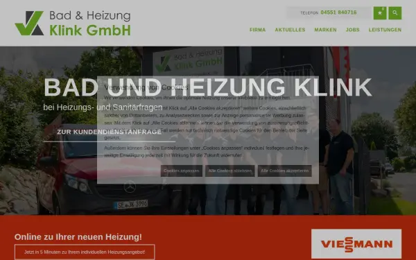 www.bad-heizung-klink.de