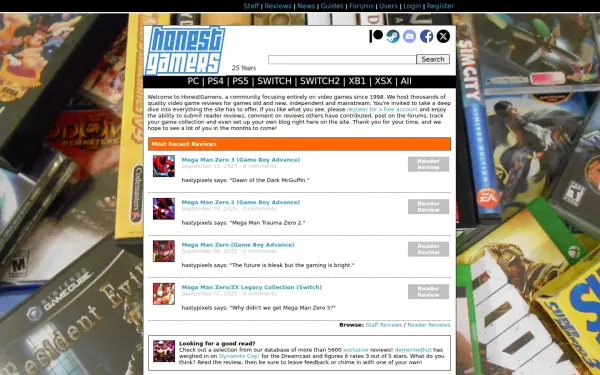 www.honestgamers.com