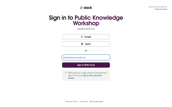 hasadna.slack.com