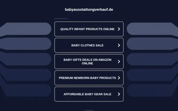 babyausstattungverkauf.de