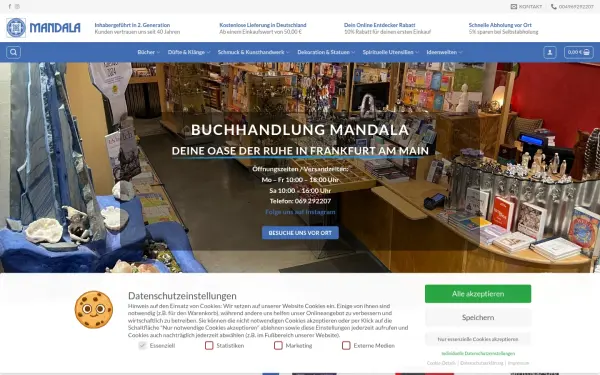 buchhandlung-mandala.com