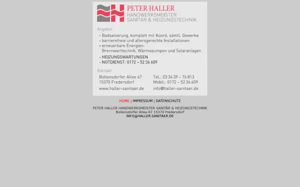 haller-sanitaer.de