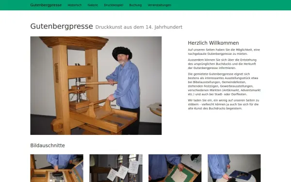 gutenbergpresse-mieten.de