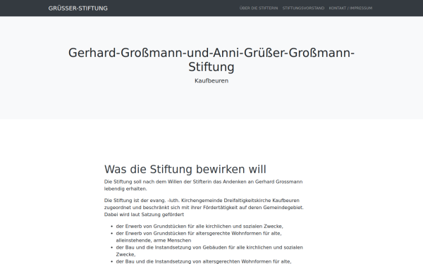 www.gruesser-stiftung.de