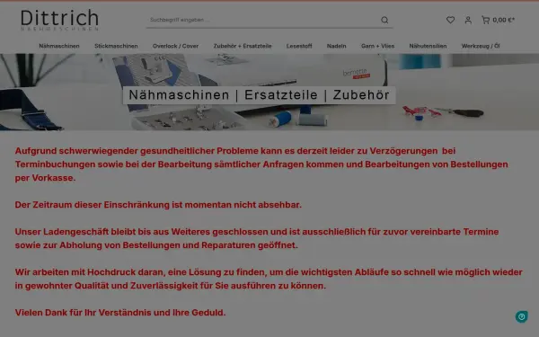 dittrich-naehmaschinen.de