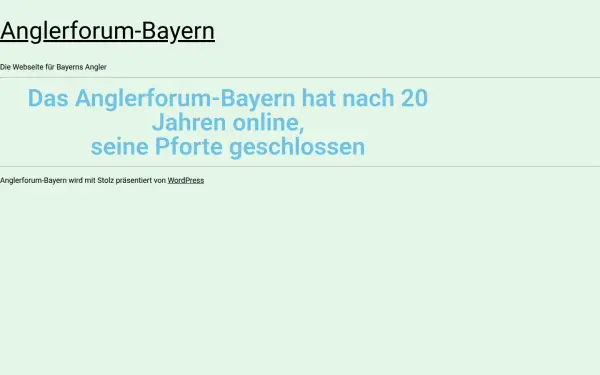 anglerforum-bayern.de