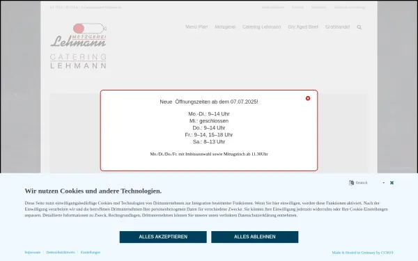 www.metzgerei-lehmann.de