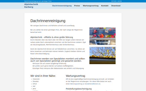 www.dachrinnenreinigung-plauen.de