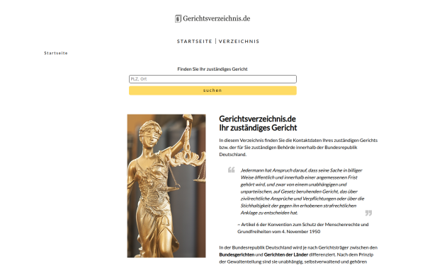 www.gerichtsverzeichnis.de