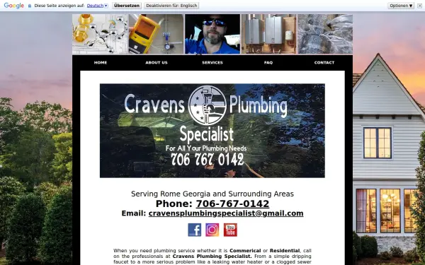 cravensplumbingspecialist.com