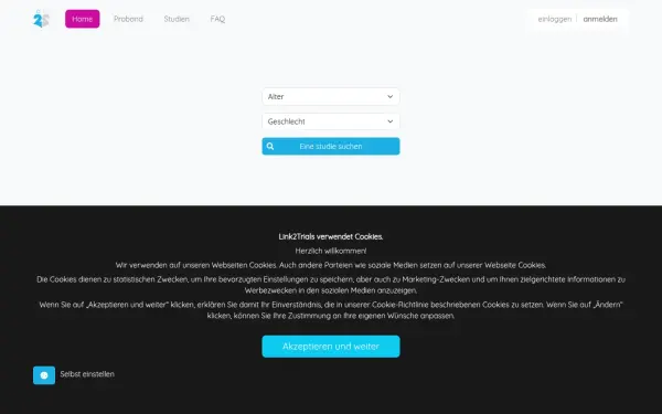 www.link2trials.de