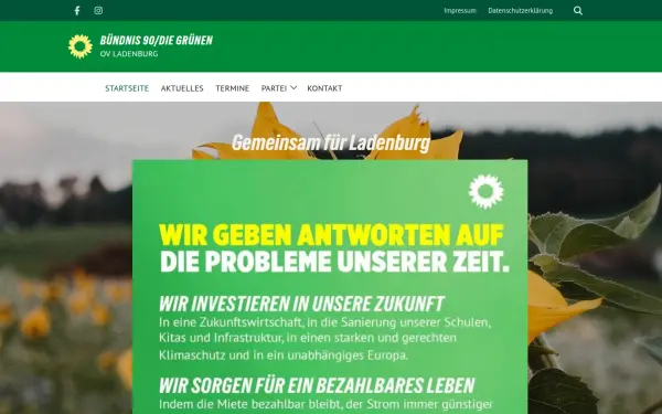 gruene-ladenburg.de