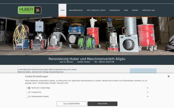 maschinenverleih-allgaeu.de