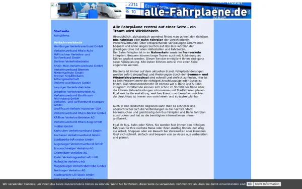 www.alle-fahrplaene.de