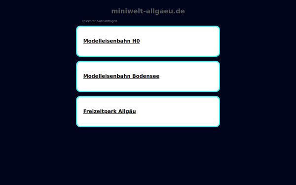 miniwelt-allgaeu.de