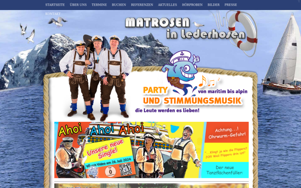 www.matrosen-in-lederhosen.de