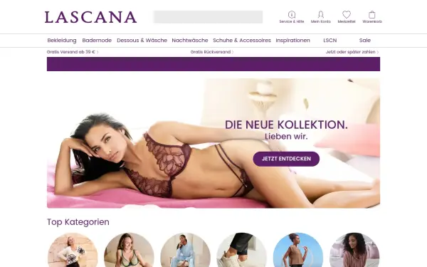www.lascana.at