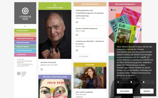 www.literaturport.de