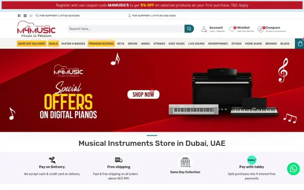 www.m4music.com