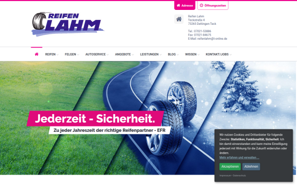 www.reifenlahm.de