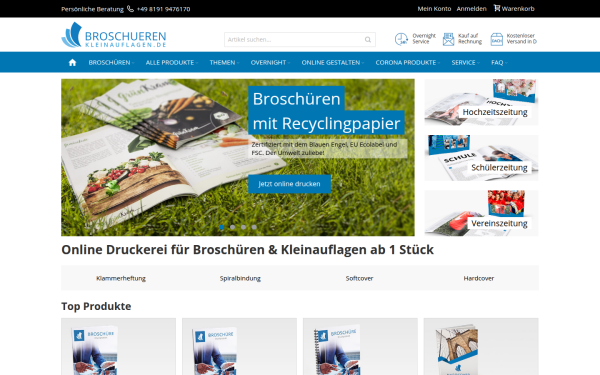 www.broschueren-kleinauflagen.de
