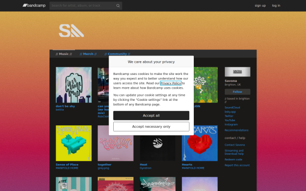 music.savonalabel.com